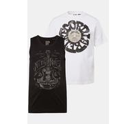 JP 1880 uomo taglie forti JP1880 T shirt canotta confezione da 2 stampa sul...