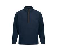 JP 1880 uomo taglie forti Troyer outdoor pile collo alto abbottonatura 820488