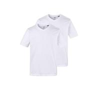 JP 1880 V Magliette, Confezione Doppia T-Shirt T-Shirt Uomo, Bianco, 8XL