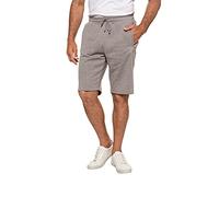 JP 1882 Große Größen Sweathose Kurz Pantaloncini Bermuda, Anthrazit, 5XL Uomo