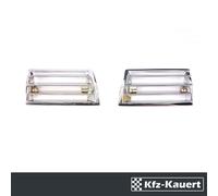 JP Clacson Griglia di Corno Cromo Set Adatto A per 911 69-72 Porsche Grata