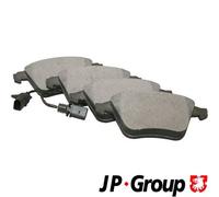 JP GROUP 1163602610 Kit pastiglie freno, Freno a disco per AUDI