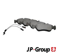 JP GROUP 1163705510 Kit pastiglie freno, Freno a disco per MERCEDES-BENZ,VW