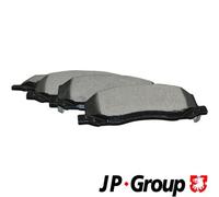 JP GROUP 1263603910 Kit pastiglie freno, Freno a disco per OPEL,SAAB,VAUXHALL