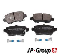 JP GROUP 1263700110 Kit pastiglie freno, Freno a disco per CHEVROLET,KIA,OPEL,VA