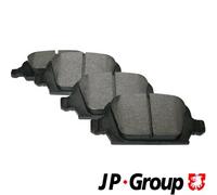 JP GROUP 1263700510 Kit pastiglie freno, Freno a disco per OPEL,VAUXHALL
