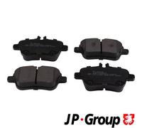 JP GROUP 1363702510 Kit pastiglie freno, Freno a disco per MERCEDES-BENZ