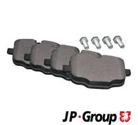 JP GROUP 1463701710 Kit pastiglie freno, Freno a disco per BMW