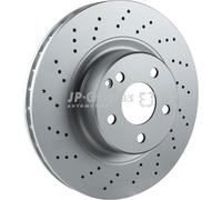 JP GROUP 2X Dischi Freno Anteriori Ø330 Ventilati Per Mercedes-Benz S-Class W220
