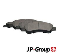 JP GROUP 4163701310 Kit pastiglie freno, Freno a disco per CITROËN,FIAT,OPEL,PEU