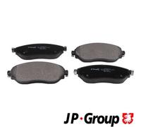 JP GROUP 4363606110 Kit pastiglie freno, Freno a disco per FIAT,NISSAN,OPEL,RENA