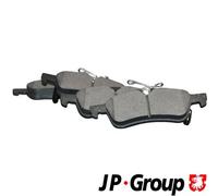 JP GROUP 4863700710 Kit pastiglie freno, Freno a disco per DAIHATSU,TOYOTA