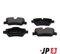 JP GROUP 6063700310 Kit pastiglie freni Posteriore per MINI Schrägheck (F56)