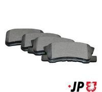 JP GROUP Kit pastiglie freni Posteriore adatto per PEUGEOT 4007 (VU, VV)