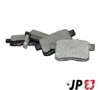 JP GROUP Kit pastiglie freni Posteriore per HONDA ACCORD VIII (CU) 3463700910