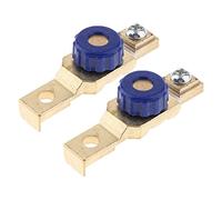 Jpdisdd 2 Pezzi Interruttore di Scollegamento della Batteria del Motore del Motociclo Protezione dalle Perdite Interruttore di Alimentazione nel Lega di