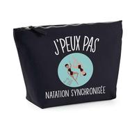J'peux Pas - Astuccio nero per il nuoto sincronizzato, idea regalo, beige, Astuccio da toilette