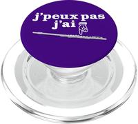 "J'peux pas" Un Scherzo Flauto Divertente per Flautista PopSockets PopGrip per MagSafe
