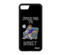 J'peux Pas y'a Basket Apple iPhone SE 2020 Silicone Mobile Pallacanestro BD Umorismo Drole Case Nero Umorismo Portatile Io NBA