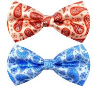 JpGdn 2 pz/confezione per cani papillon collare allegato diapositive ciondoli per cani di piccola taglia cagnolini cuccioli gatti grande razza collo fiocchi staccabili compleanno festa accessori