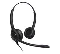 JPL JPL-502S-PB Auricolare Cablato A Padiglione Ufficio Nero, Blu (JPL 502S BIN HEADSET PLX COMP QD) NEW