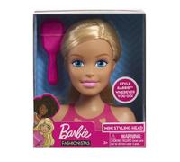 JPL63415 Flair JP Barbie Mini Bionda Styling Head, multicolore, 8.6cm x 14cm x 16.5cm