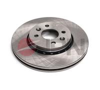 JPN 2X Dischi Freno Anteriori Ventilati Per Renault Clio III Captur Dacia Dokker