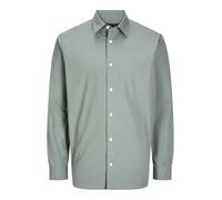 JPRBLABUSHWICK Stanley - Maglietta L/S SN, Agave Green/Fit: Solido, L