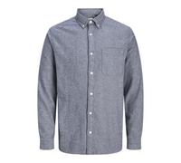 Jprblubrook Twill Solid L/S Shirt SN, Cielo Notturno, XL