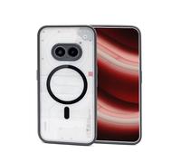JProtect Custodia magnetica per Nothing Phone 2a/2a Plus per Magsafe Nero/Antiurto Nothing 2a Custodia per MagSafe Black/Trasparente Case per Nothing Phone 2a/2 Custodia Magnetica