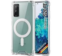 JProtect Custodia Magnetica per Samsung Galaxy S20 FE Compatibile con MagSafe - Antiurto e Trasparente