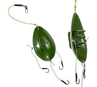 JPSDOWS Attrezzatura da Pesca alla Carpa - Attrezzatura da Pesca con Alimentatore a Forma di Cucchiaio - Gabbia per alimentatori per la Pesca alla Carpa, Esche Leggere per la Pesca alla Carpa, Gabbia