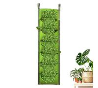JPSDOWS Borse in Tessuto per fioriere da Parete per Esterni - Orto da Interno a 7 Tasche - Gardening Vertical Greening Flower Container, Borse per piantare Borse per Fiori