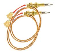 JPshop - Kit 2 Termocoppia per piano cottura cucina per tripla corona compatibile con Ariston