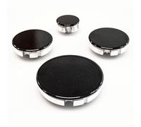 JPshop - Kit 4 Bruciatori con Piattelli Spartifiamma per Piano Cottura Cucina compatibile con Delonghi - Bosch
