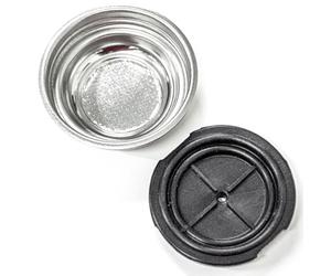 JPshop - Kit filtro adattatore per cialde per macchina da caffè compatibile con Saeco