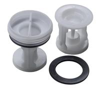 JPshop - Kit filtro per lavatrice compatibile con Indesit - Ariston - Hotpoint - C00141034 per pompa di scarico 5 in 1