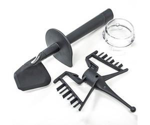 JPshop - Kit TM31 Spatola + Farfalla + Misurino compatibile con Bimby TM31