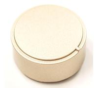 JPshop - Manopola silver piano cottura Ø6 mm - Mozzo 3 mm compatibile con Ariston Indesit C00111686