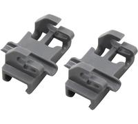 Jpshop Set Cuscinetti per Cesto Superiore Lavastoviglie Compatibile con Bosch Siemens Neff 00611474