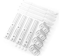 JPshop - Set da 4 Kit guide per porta frigorifero e congelatore ad incasso universale compatibile con Ariston C00312150