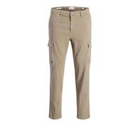 JACK & JONES Jpstace Arthur Dobby Cargo SN, Brindle, 32W x 32L Uomo