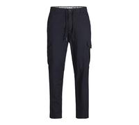 JACK & JONES Jpstace Jjsummer Cargo Pantaloni, Navy Scuro, 33W x 30L Uomo