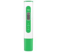 JPVLCNDJ 1pc TDS Meter Tester di qualità 'Acqua Calibrazione Automatica 0-990ppm Contatore 'Acqua di purezza for Piscina Strumento di misurazione 'Acqua Potabile(Green)