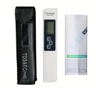 JPVLCNDJ Tester della qualità 'Acqua 3 in 1 con misurazione TDS, EC e Temperatura - for la casa, Il Laboratorio Design Compatto con Trasparente