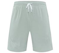 JPXJGT Hombre Pantalones Cortos para Correr en el Gimnasio Elásticos Secado Rápido Entrenamiento (Size:L,Color:Verde)