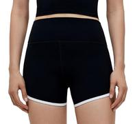 JPXJGT Pantaloncini Palestra Donna Vita Alta per Yoga Palestra Ciclismo Sport Corsa (Size:XL,Color:Nero)
