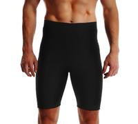 JPXJGT Uomo Pantaloncini da Sauna Vita Alta Snellenti Effetto Leggings Anticellulite per Fitness Corsa Yoga(silver,M)