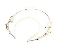 JPXXFM 1 pc Halo Banner di Notre-Dame Helmet D’A for Women Sposato aiuta gli accessori per capelli di maternità della dea per la sposa in lega di dea romano Golden Healvian