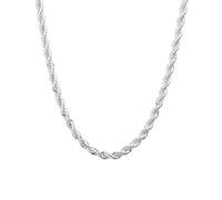 JPXXFM 100% 4mm rope chain personality unisex party wedding gift chain necklace men